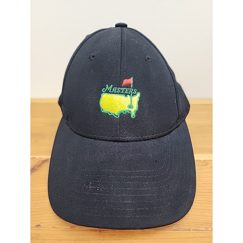 Masters Dad Hat American Needle Golf Cap Black Embroidered One Size Fits Most